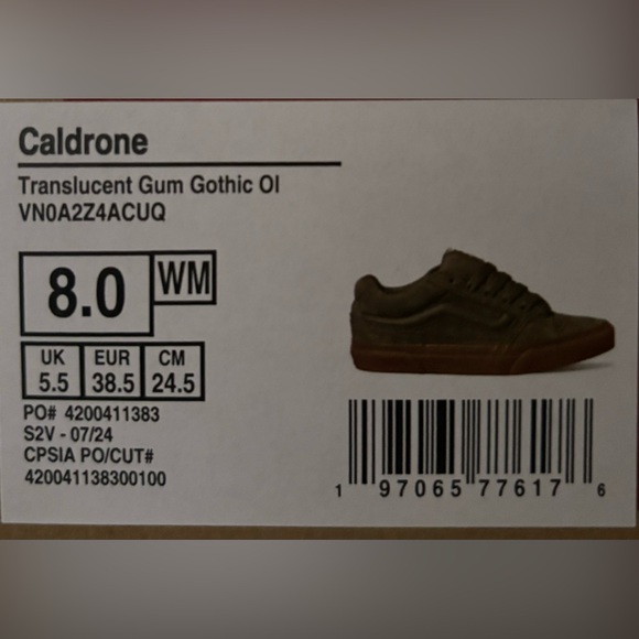 Vans Caldrone Suede Women’s Shoes - Picture 8 of 15